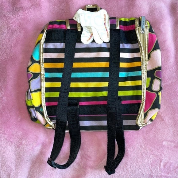 NWT Little Miss Matched Multi Colored Small Backpack - Picture 3 of 9
